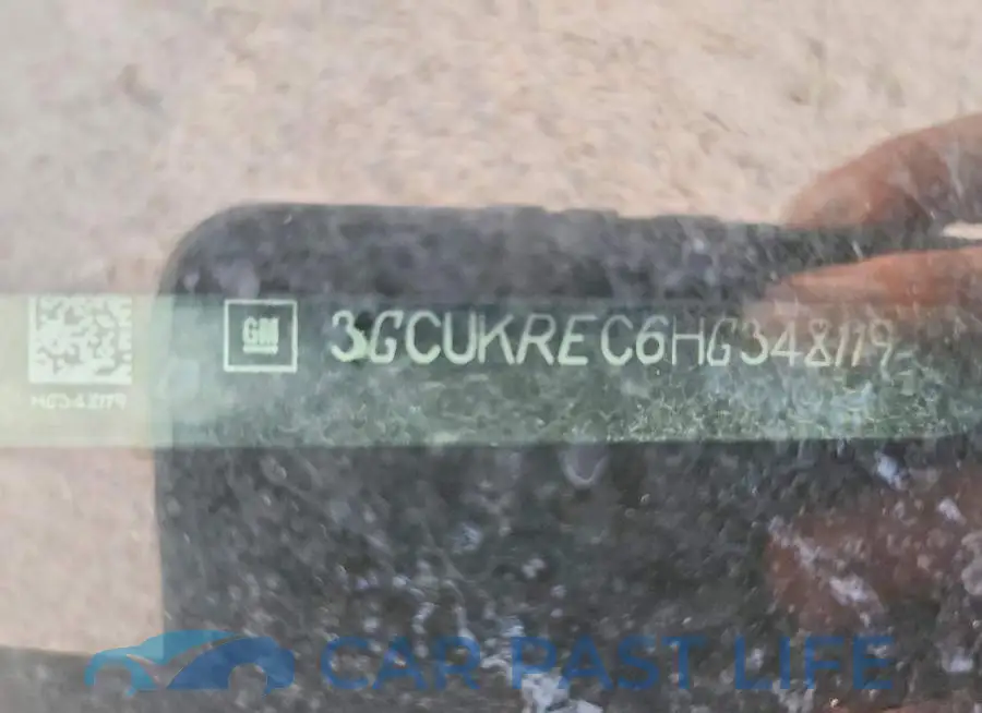 3GCUKREC6HG348119# 12