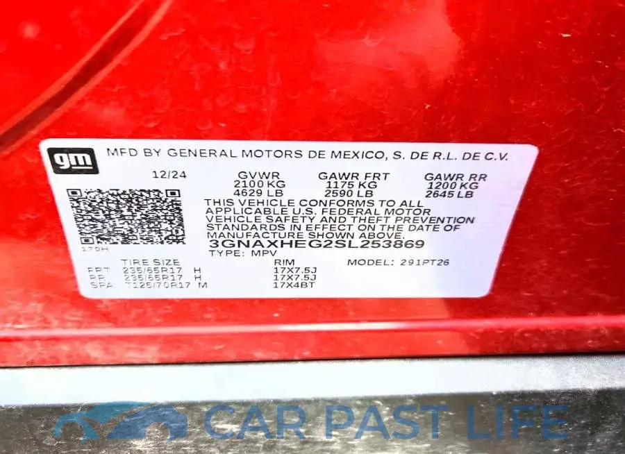 3GNAXHEG2SL253869# 13