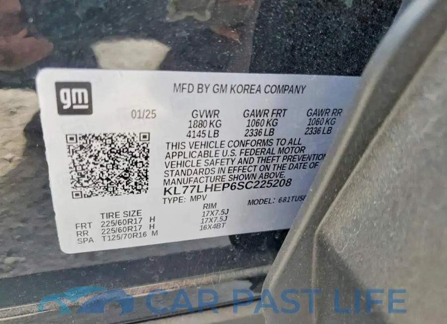 KL77LHEP6SC225208# 14
