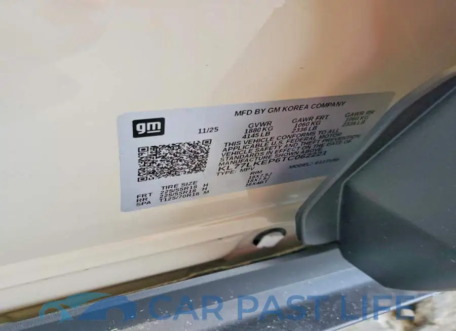 KL77LKEP6TC062221# 12