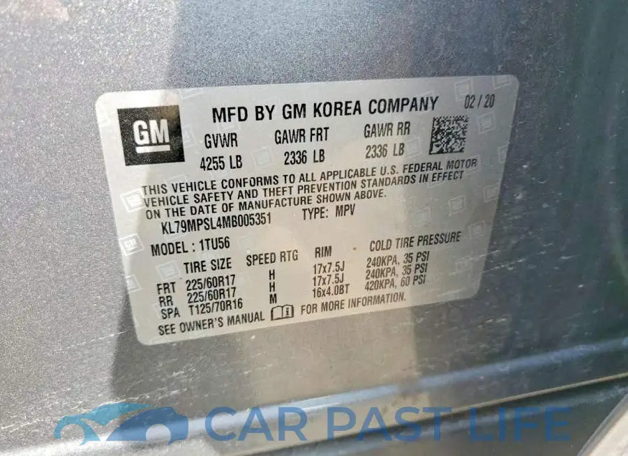 KL79MPSL4MB005351# 13