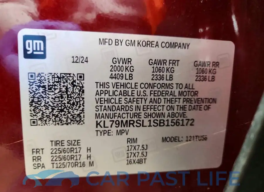 KL79MRSL1SB156172# 13