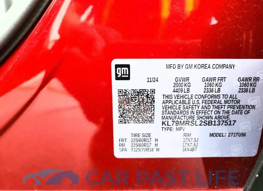 KL79MRSL2SB137517# 12
