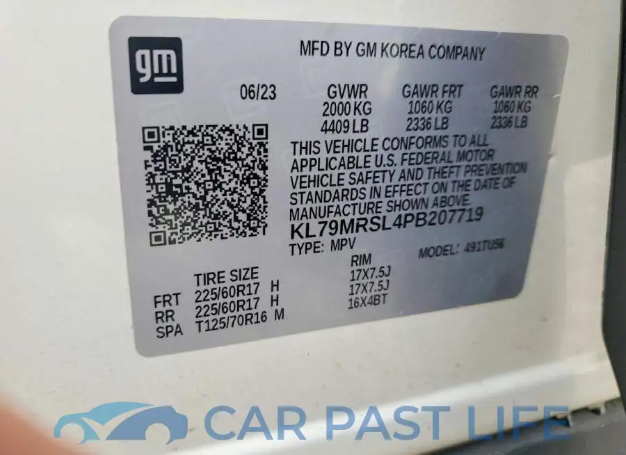 KL79MRSL4PB207719# 13