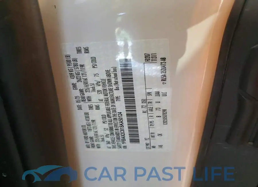 1FBAX2C81SKA50124# 13