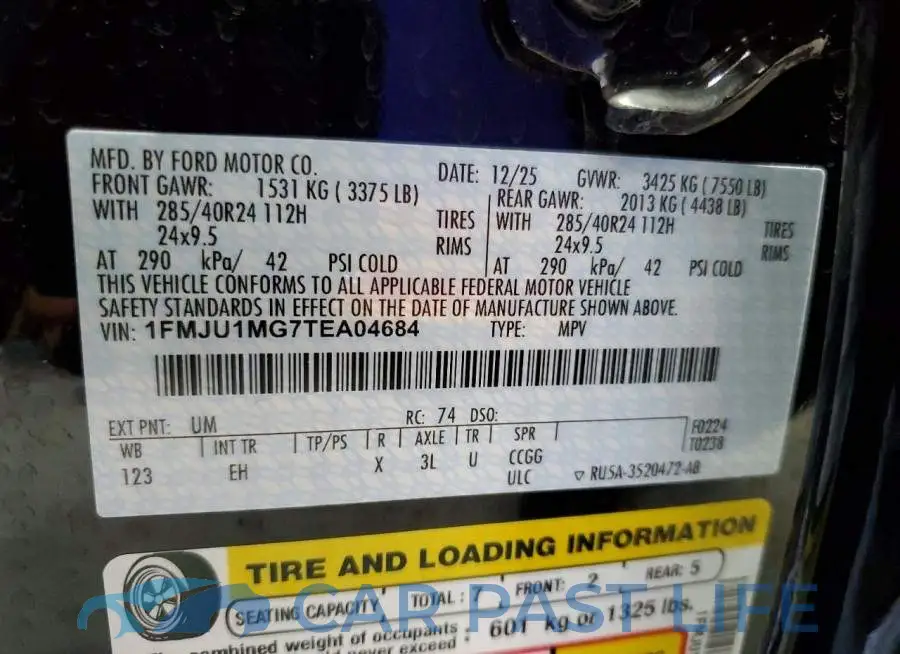 1FMJU1MG7TEA04684# 13
