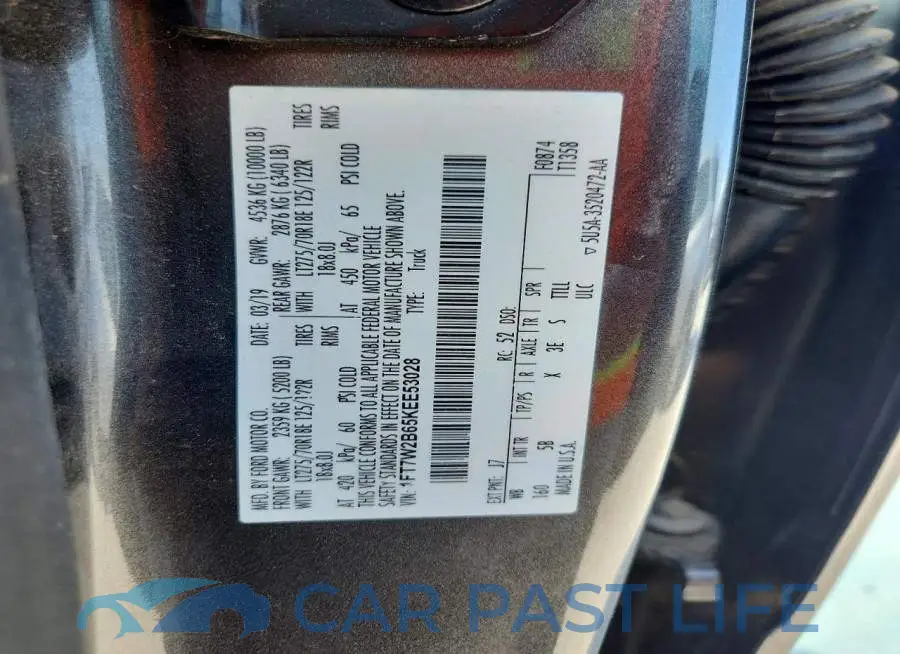 1FT7W2B65KEE53028# 12