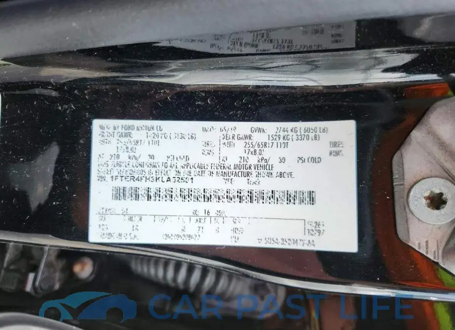 1FTER4FH3KLA52501# 13