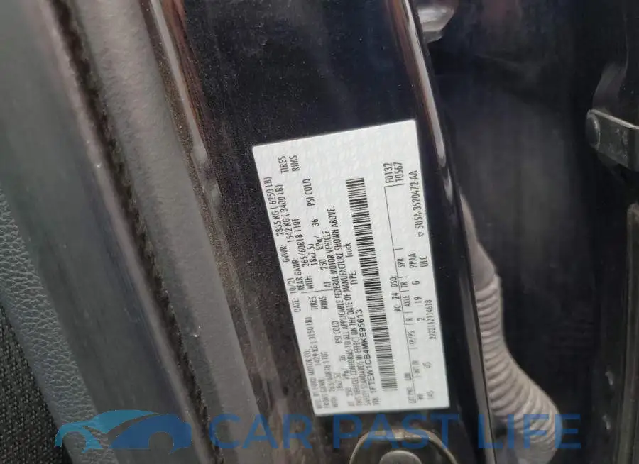 1FTEW1CB4MKE95613# 12