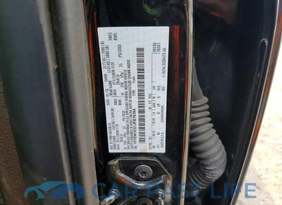 1FTEW1E51JFB78304# 13