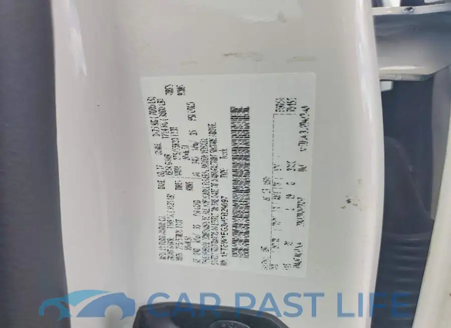 1FTEW1EG3HFB29097# 12