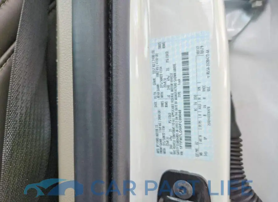 1FTFW7LD5RFC09048# 12