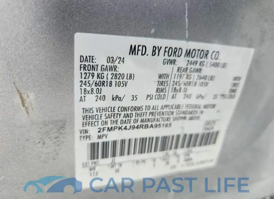 2FMPK4J94RBA95165# 13