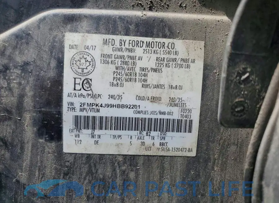 2FMPK4J99HBB92201# 14