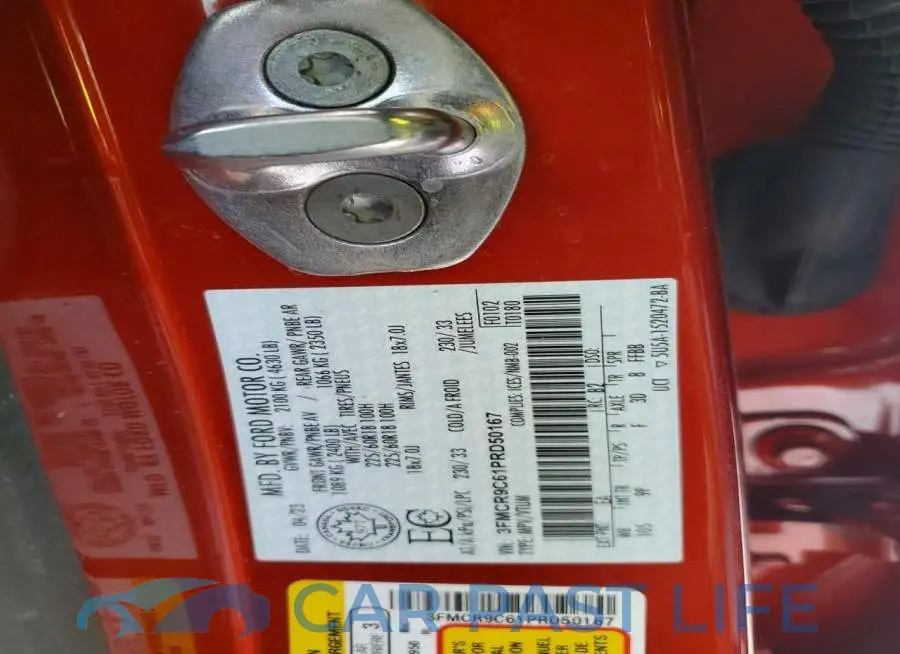 3FMCR9C61PRD50167# 12