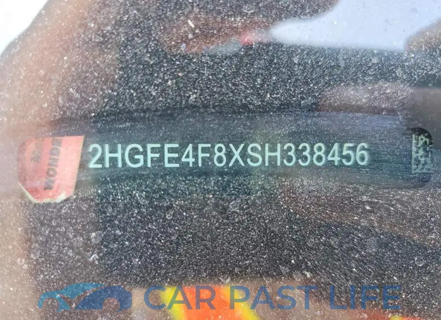 2HGFE4F8XSH338456# 13