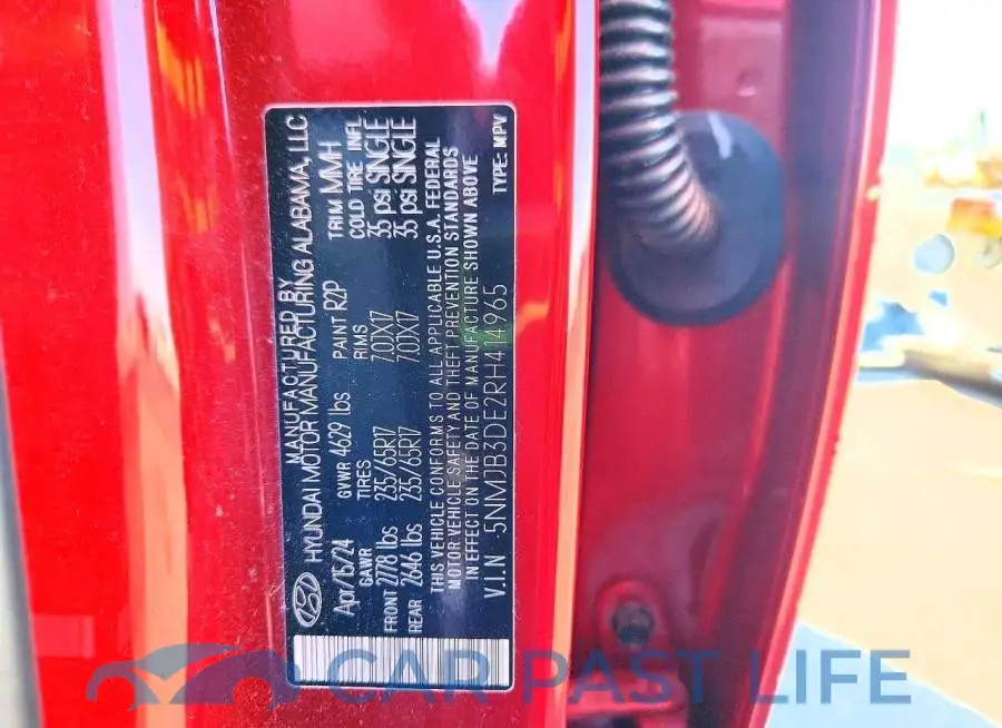 5NMJB3DE2RH414965# 14