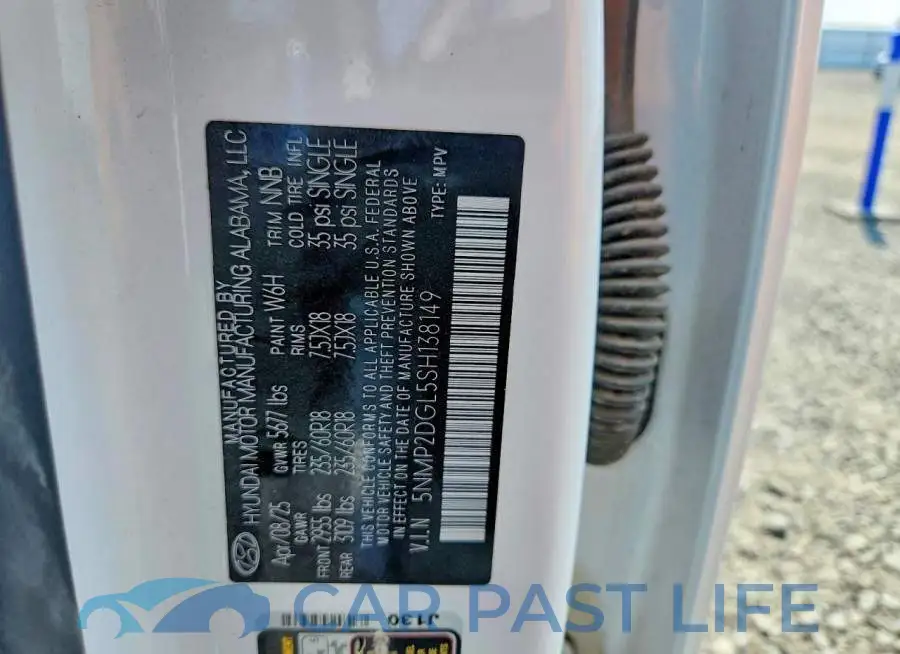 5NMP2DGL5SH138149# 14