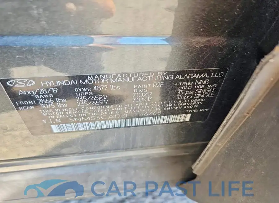 5NMS3CAD2LH166768# 13