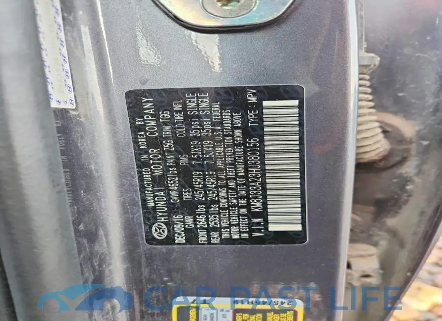 KM8J33A23HU380156# 13