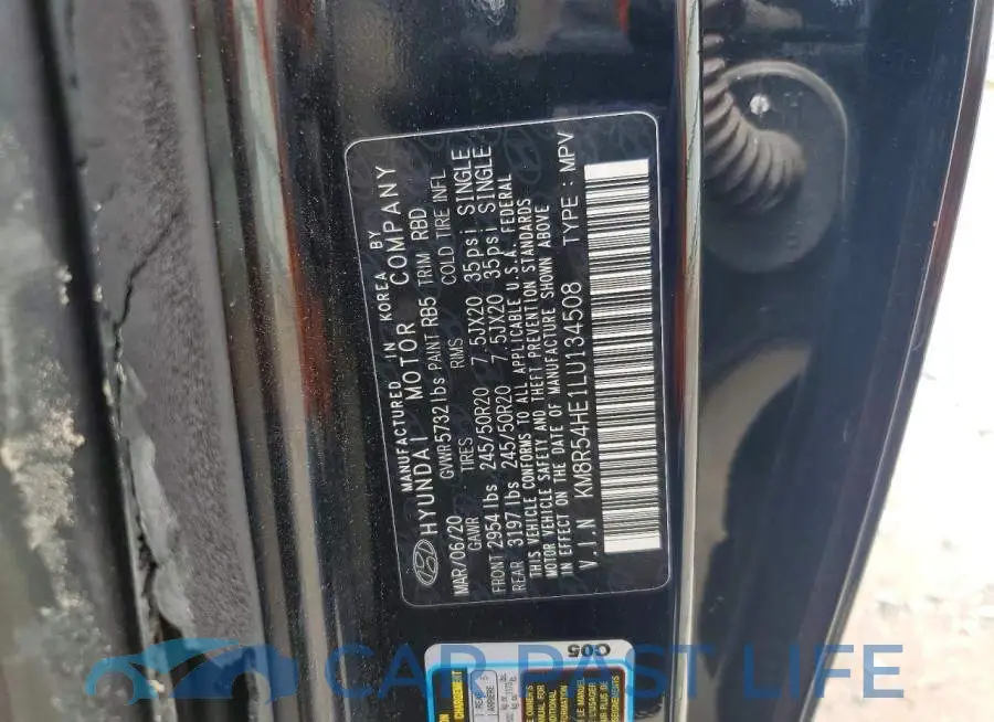 KM8R54HE1LU134508# 12