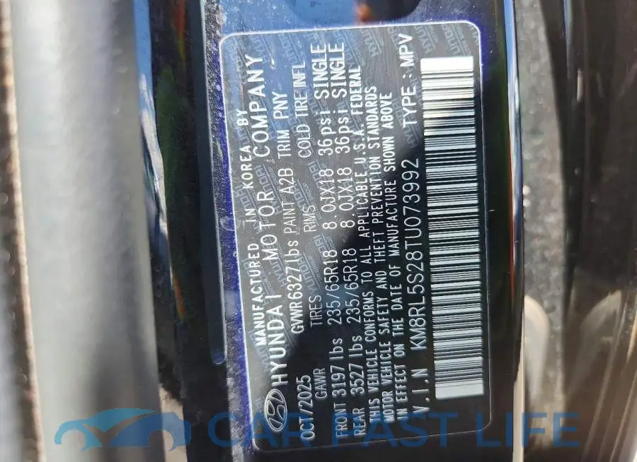 KM8RL5S28TU073992# 14