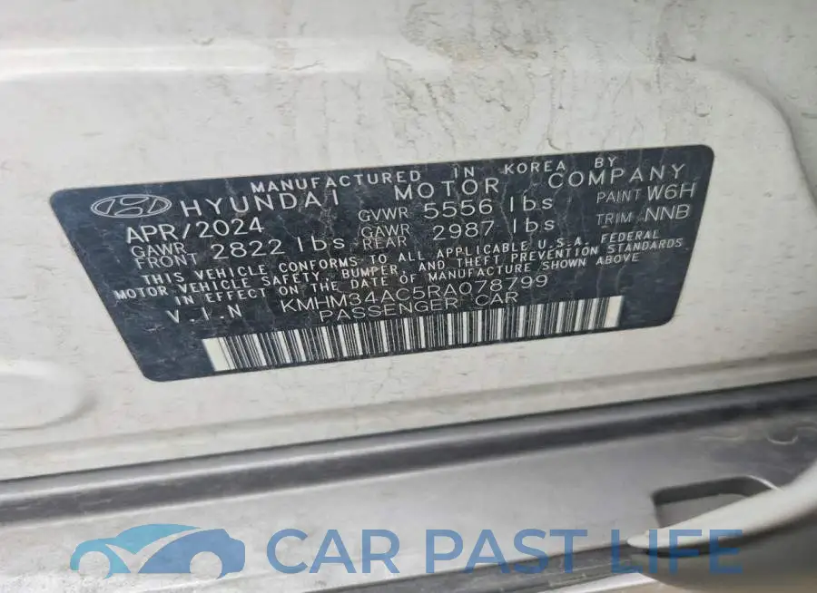 KMHM34AC5RA078799# 13
