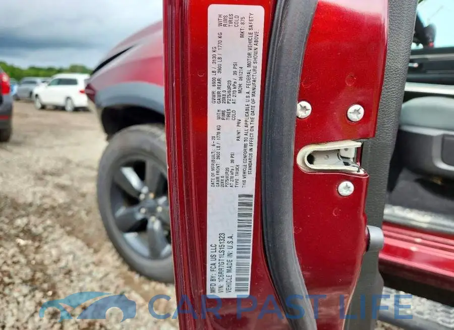 1C6RR7GT1LS151323# 12