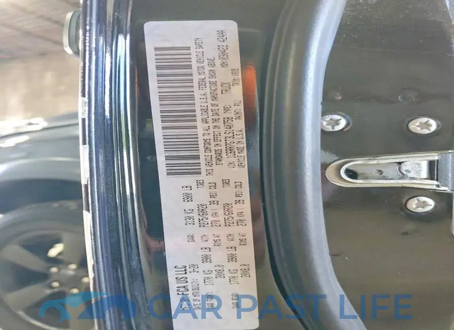 1C6RR7GT3LS140758# 12