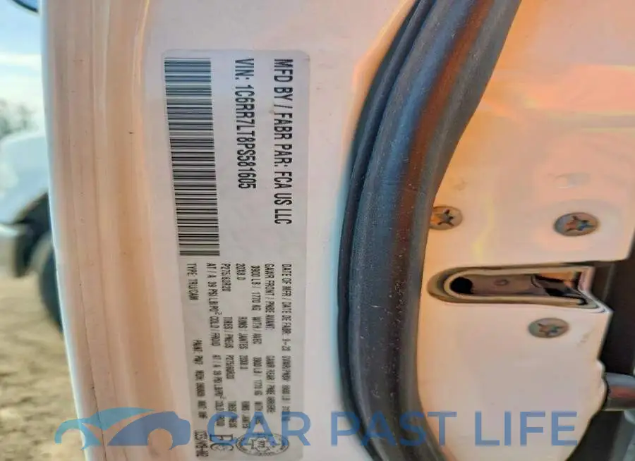 1C6RR7LT8PS581605# 12