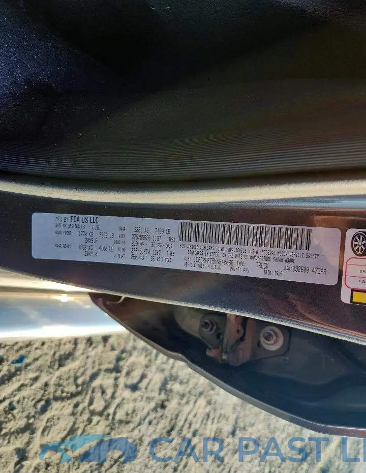 1C6SRFFT5KN540038# 12