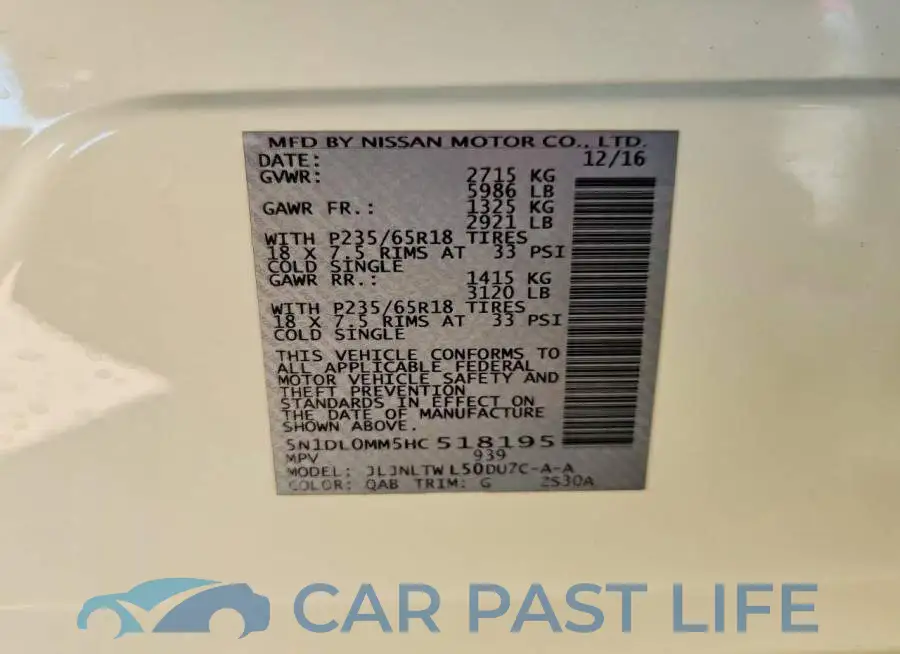 5N1DL0MM5HC518195# 13