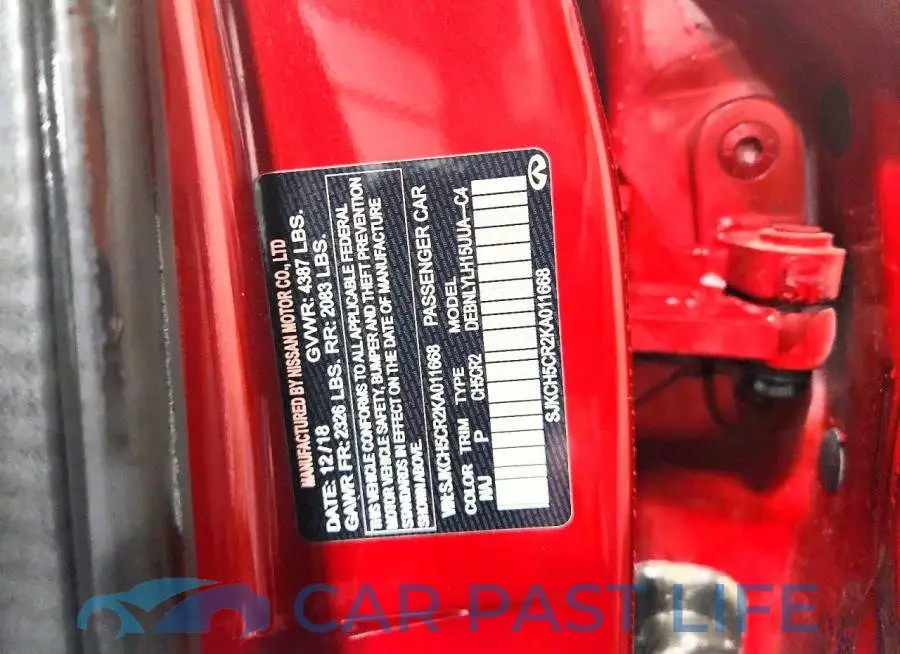SJKCH5CR2KA011668# 14