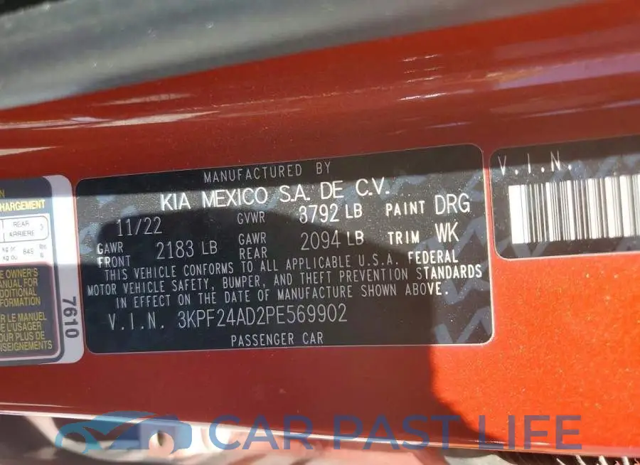 3KPF24AD2PE569902# 12
