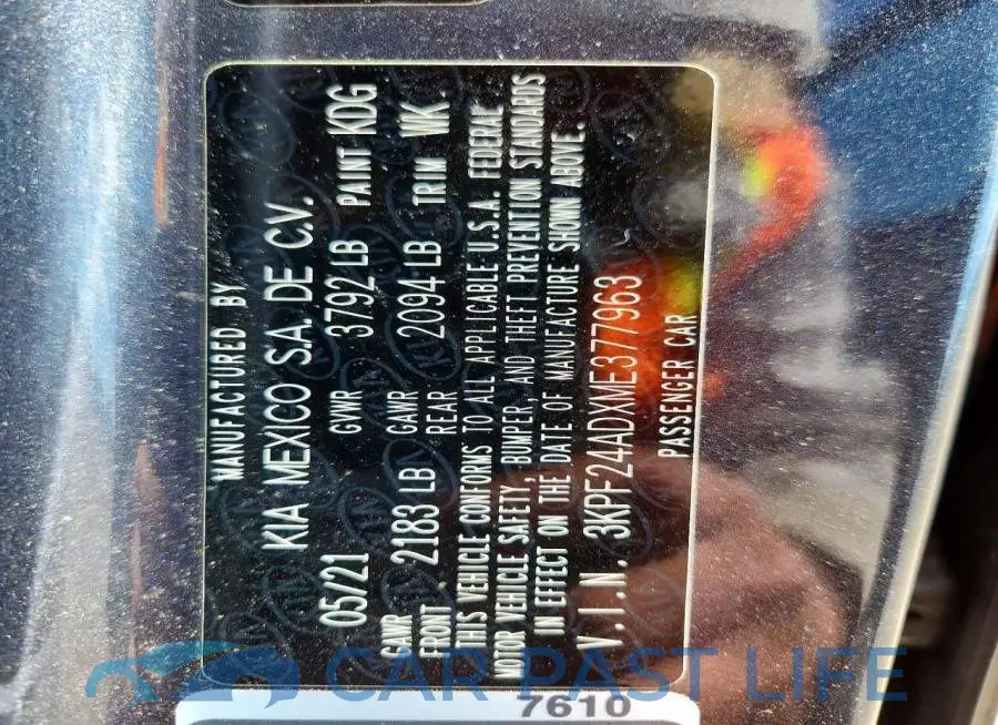 3KPF24ADXME377963# 12