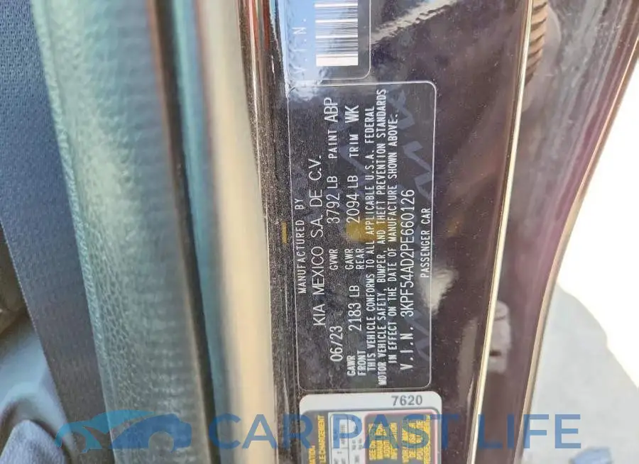 3KPF54AD2PE660126# 13