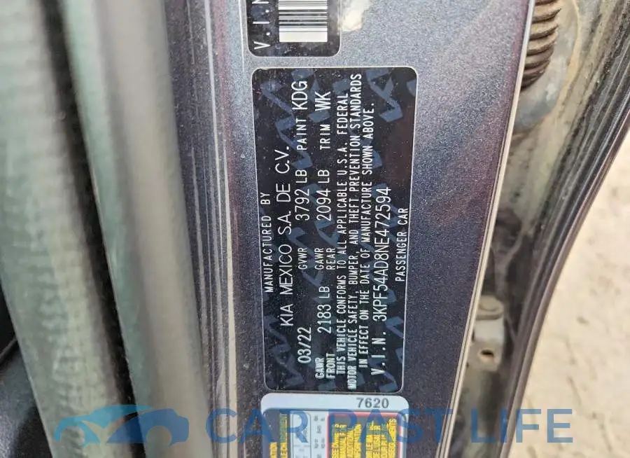 3KPF54AD8NE472594# 12