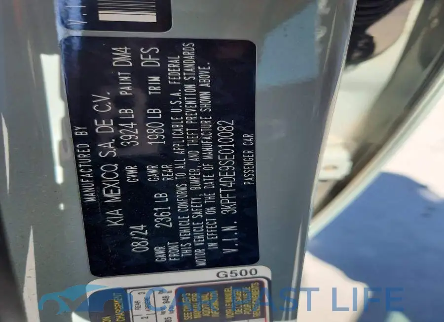 3KPFT4DE9SE010082# 13