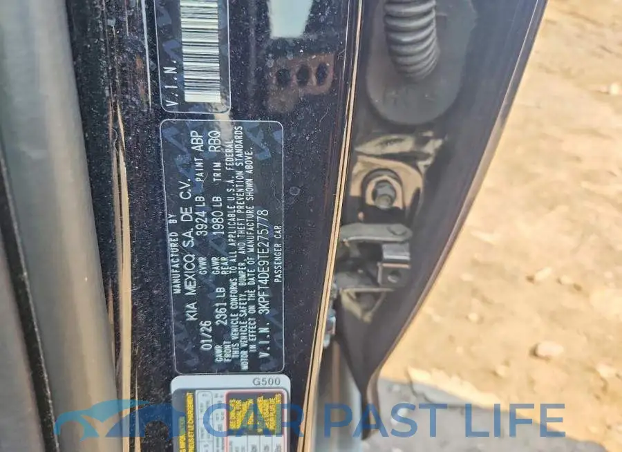 3KPFT4DE9TE275778# 13