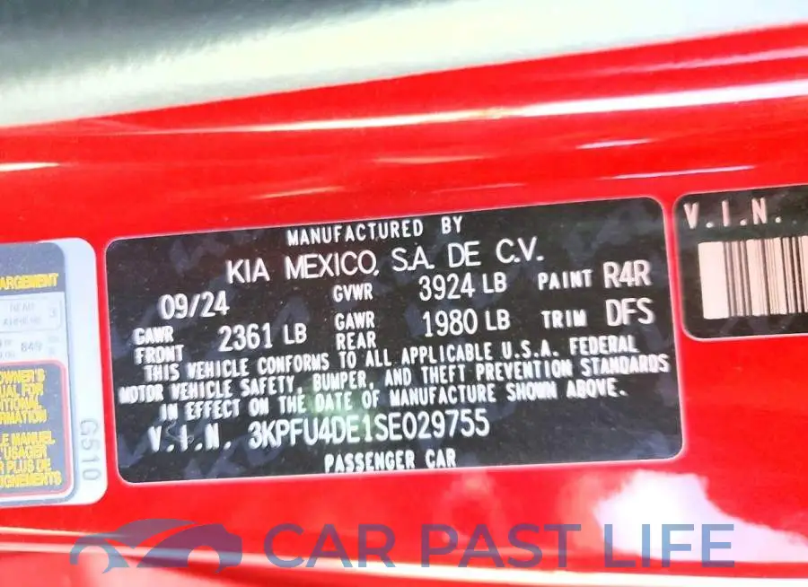 3KPFU4DE1SE029755# 14