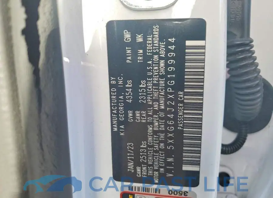 5XXG64J2XPG199944# 12