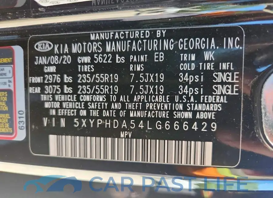 5XYPHDA54LG666429# 13