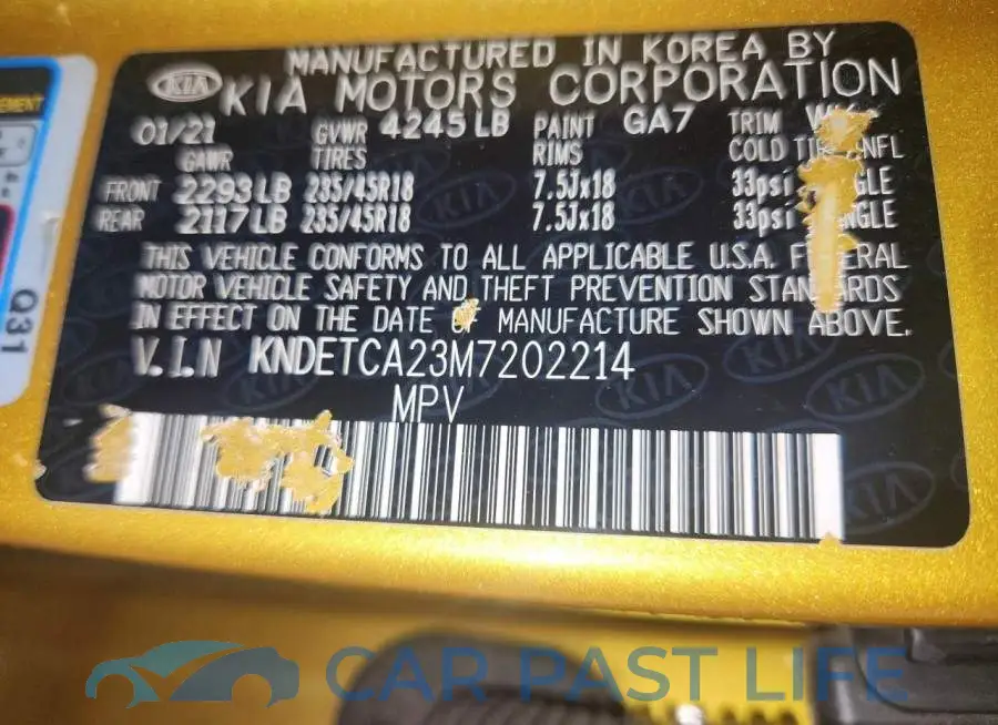 KNDETCA23M7202214# 13