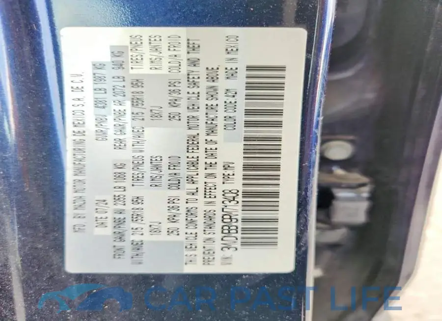 3MVDMBBM9RM713408# 13