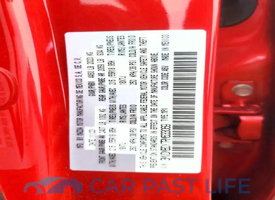 3MVDMBDY7RM633069# 14