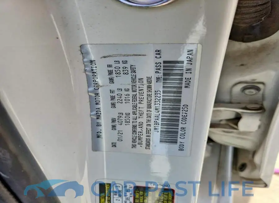 JM1BPAAL4M1332235# 13
