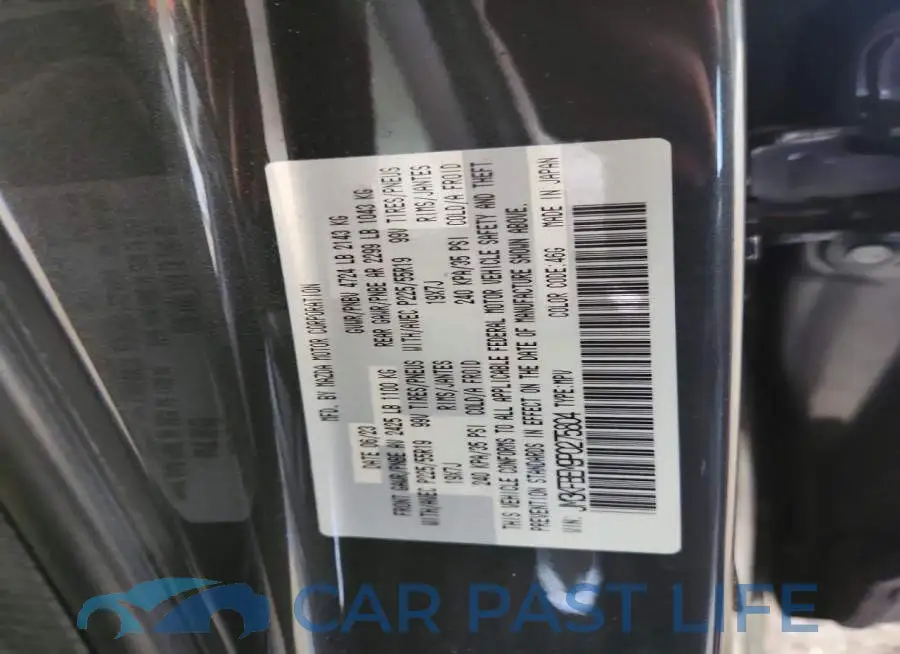 JM3KFBEM9P0275804# 14