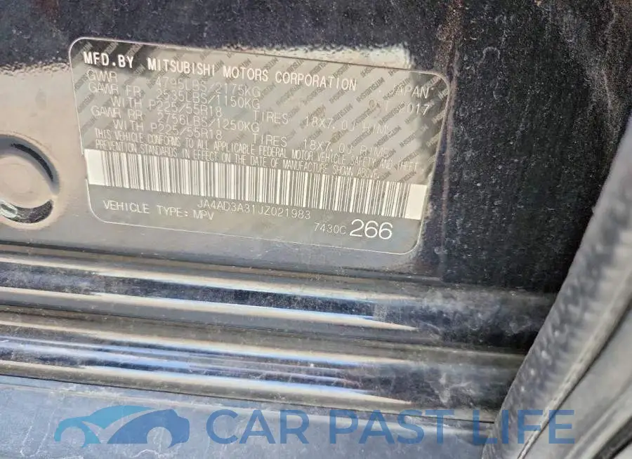 JA4AD3A31JZ021983# 12