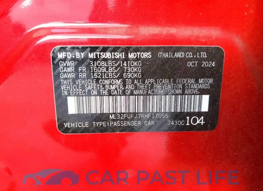 ML32FUFJ7RHF17055# 12