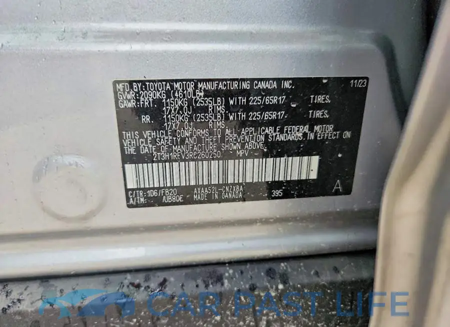2T3H1RFV3RC260250# 13